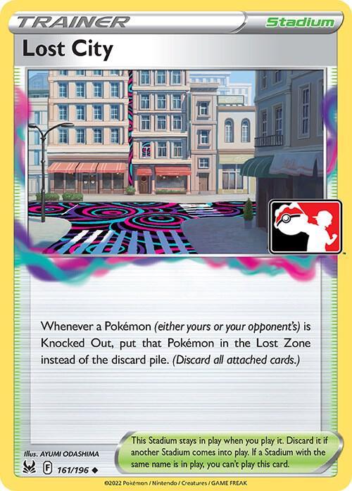 Lost Origin Lost City [Prize-Pack] Pokémon card
